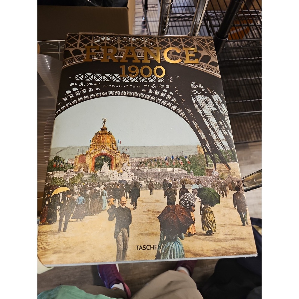 Taschen France 1900 A Portrait in Color Marc Walter Sabine Arque Hardcover Book